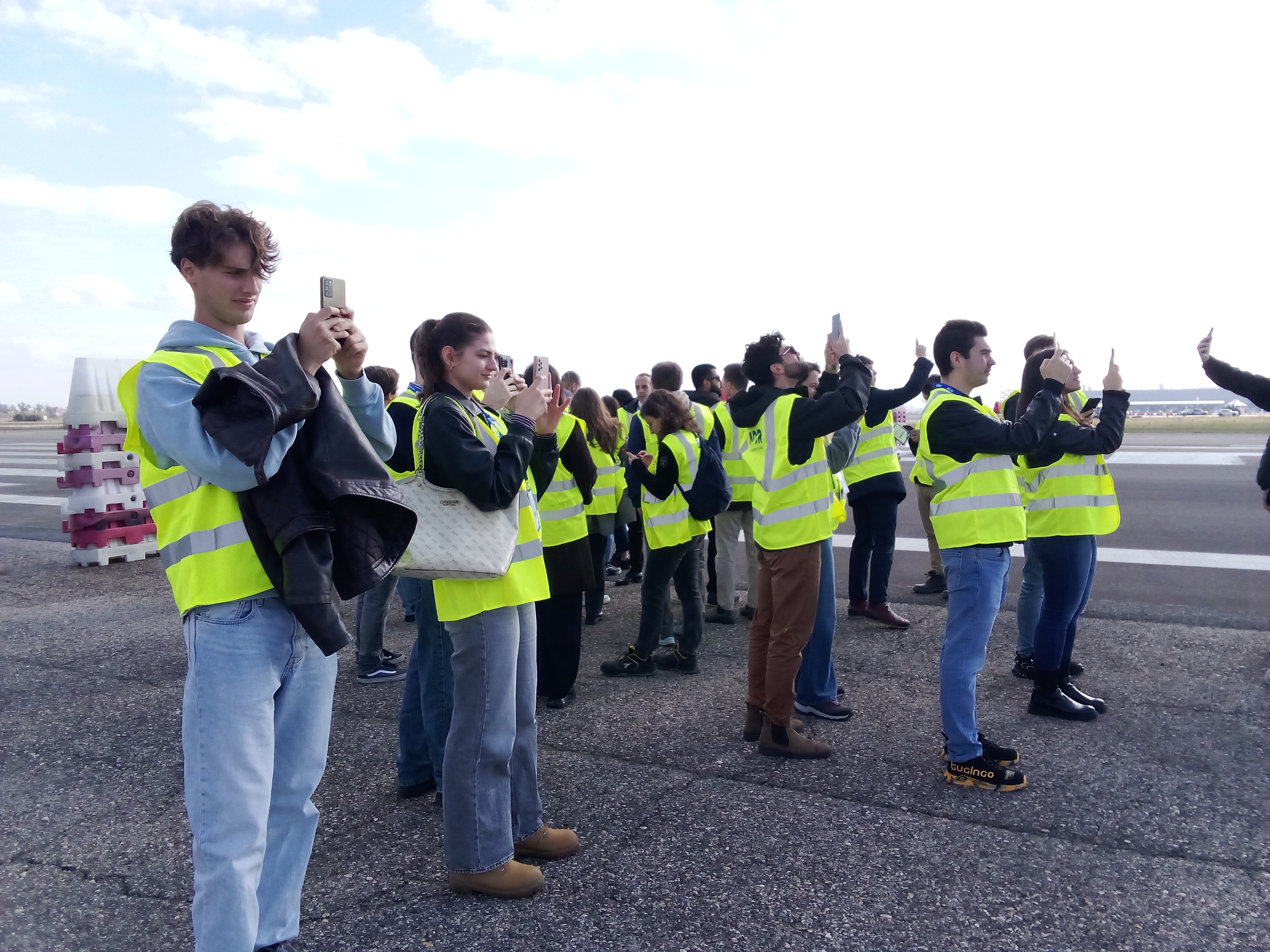 Visita tecnica all'aeroporto di Roma Fiumicino, 14 novembre 2025